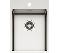 Schock Lavello una vasca NEW TECHNICK PLUS N100S TECPN100S finitura inox spazzolato da 39x51 cm