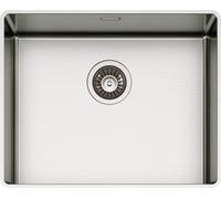 Schock Lavello una vasca NEW TECHNICK SLIM N100 L TECN100LS finitura inox spazzolato da 51.6x41.6 cm