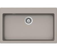 Schock Lavello una vasca PRIMUS N100XL PRIN100AP42 finitura grigio tortora da 79x50 cm