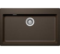 Schock Lavello una vasca SIGNUS N100XL SIGN100A87 finitura bronze da 79x50 cm