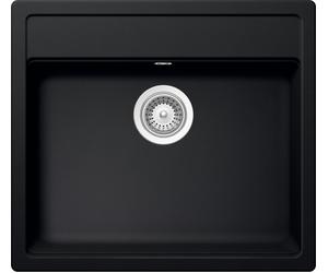 Schock Lavello una vasca VERO N100 VEON100A84 finitura nero puro da 57x51 cm