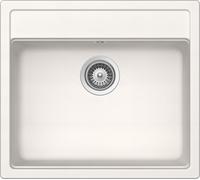 Schock Lavello una vasca VERO N100 VEON100A99 finitura bianco puro da 57x51 cm