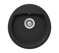 Schock Manhattan lavello da cucina, MANR100UGON, R-100 U Manhattan onice [Lavelli da Cucina > per Base Sottolavello a partire da 45 cm]
