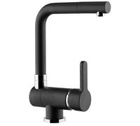 Schock Aquawindow Linea SXWINL51 - Miscelatore monocomando sottofinestra canna ad L Antracite Disponibilita' immediata