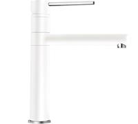 SCHOCK | Miscelatore Aqualine con Bocca a Fontanta, Colore Bianco Assoluto, h264,5