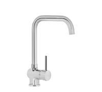 SCHOCK | Miscelatore Aquatime Monocomando con Canna a Ponte, Colore Cromato, h332mm