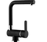 SCHOCK | Miscelatore Aquawindow Linea Monocomando Sottofinestra, Canna ad L Abbattibile Unidirezionalmente, Colore Nero, h263