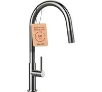Schock Talia rubinetto da cucina, estraibile, orientabile, 536120EDM, Talia acciaio inox spazzolato [Rubinetti da Cucina]
