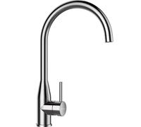 Schock Kavus 559000EDM - Miscelatore in acciaio inox massiccio canna alta curvata