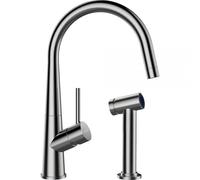 Schock Conos Pro 528006EDM - Miscelatore monocomando acciaio inox massiccio con doccia separata Disponibilita' immediata