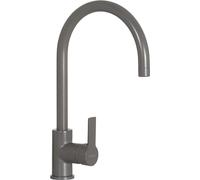 SCHOCK | Miscelatore New Aquaalto Monocomando Canna Alta Curvata a Raggio Maggiorato, Colore Silverstone, h380