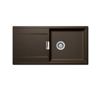 Schock Mono lavello da cucina, MOND100LUBRO, D-100L U Mono bronzo [Lavelli da Cucina > per Base Sottolavello a partire da 60 cm]