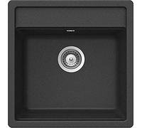 Schock Nemo N100S51 Lavello, Cristalite Plus , Antracite, 49x51x18 cm