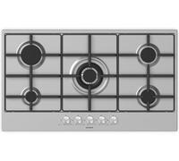 PIANO COTTURA SCHOCK SILVER PC90AV ACCIAIO INOX 90 CM