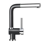 Schock Piega rubinetto da cucina, estraibile, orientabile, 547121MAG, Piega magma [Rubinetteria da Cucina > Rubinetti da Cucina]