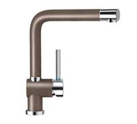 Schock Piega rubinetto da cucina, orientabile, 547001BRO, Piega bronzo [Rubinetteria da Cucina > Rubinetti da Cucina]