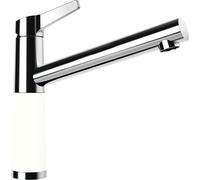SCHOCK Rubinetto da cucina SC-510 Day - Rubinetto a bassa pressione CRISTADUR con beccuccio fisso e attacchi standard