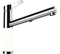 SCHOCK Rubinetto da cucina SC-510 Day - Rubinetto ad alta pressione CRISTADUR Green Line con doccetta estraibile e connettori standard