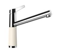 SCHOCK Rubinetto da cucina SC-510 Magnolia - Rubinetto a bassa pressione CRISTADUR con doccetta estraibile e connettori standard