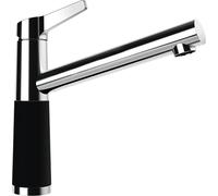 SCHOCK Rubinetto da cucina SC-510 Night - Rubinetto ad alta pressione CRISTADUR con beccuccio fisso e attacchi standard