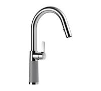 Schock SC-520 rubinetto da cucina, estraibile, orientabile, 555120GCR, SC-520 croma [Rubinetteria da Cucina > Rubinetti da Cucina]