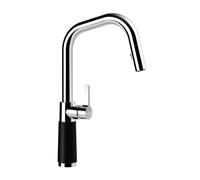 Schock SC-530 rubinetto da cucina, estraibile, orientabile, 556120PUR, SC-530 nero opaco [Rubinetteria da Cucina > Rubinetti da Cucina]