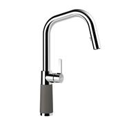 Schock SC-530 rubinetto da cucina, estraibile, orientabile, 556120SIL, SC-530 silverstone [Rubinetteria da Cucina > Rubinetti da Cucina]