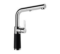 Schock SC-540 rubinetto da cucina, estraibile, orientabile, 557120PUR, SC-540 nero opaco [Rubinetti da Cucina]