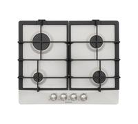 SCHOCK STP64H16 PIANO COTTURA 60CM 4 FUOCHI A GAS COLORE NEW ALUMINA