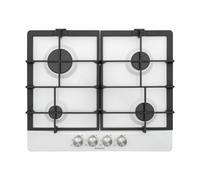 Schock Piano Cottura a Gas Primus PC60 AVG, 60X50 cm, Bianco Opaco Satinato - STP64HWH -