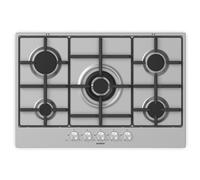 PIANO COTTURA SCHOCK SILVER PC75AV ACCIAIO INOX 75 CM