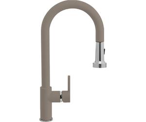 SCHOCK SXALTD42 AQUAALTO MISCELATORE CON DOCCETTA ESTRAIBILE - GRIGIO TORTORA