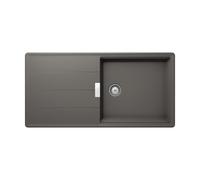 Schock Tia lavello da cucina, TIAD100LUSIL, D-100L A Tia silverstone [Lavelli da Cucina > per Base Sottolavello a partire da 60 cm]