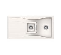 Schock Waterfall lavello da cucina, WATD150UPOL, D-150 U Waterfall polaris [Lavelli da Cucina > per Base Sottolavello a partire da 60 cm]