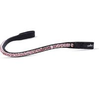 Schockemöhle Sports Frontalino 'Browband Siena', Black/Light Pink - Full