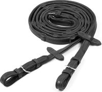 Schockemöhle Sports Redini Gommate "Durasoft Reins Grip" - nero