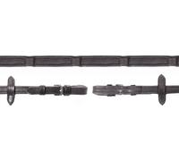 Schockemöhle Sports Redini in Pelle "Durasoft Reins" - Nero