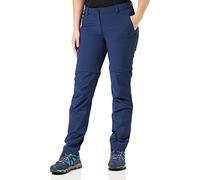 Schöffel Donna Pantaloni Ascona Cerniera Spento, Chiaro E Confortevole Pantaloni Donna con Ottimale Modellante, Flessibile Pantaloni Outdoor per Donne, Abito Blues, 36