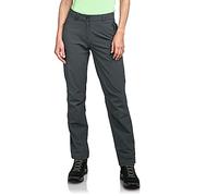 Schöffel Donna Pantaloni Engadin1, Resistente all' Usura Pantaloni Donna per Passeggiate, Idrorepellente Pantaloni Outdoor con Sportivo Sezione, Asfalto, 44