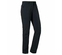 Schöffel Engadin1, Pantaloni da Donna Resistenti per Escursioni, Impermeabili con Taglio Sportivo, Nero, 46