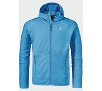 Schöffel Felpa in Pile da Uomo Cascata MNS, Giacca in Pile con Cappuccio in Tessuto Elasticizzato a 2 Vie, Calda Giacca Outdoor con 2 Tasche Esterne