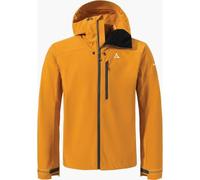 Schöffel Giacca da uomo Hybrid Jk Style Salza MNS, con cappuccio adatto al casco, impermeabile e antivento, giacca leggera con elastico a 4 vie