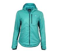 Schöffel Ins Hybrid Black Raven L, Giacca Donna, Verde Spectra