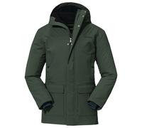 Schöffel Ins. Parka Rotterdam M Parka Uomo Giacca Invernale Mantello Invernale