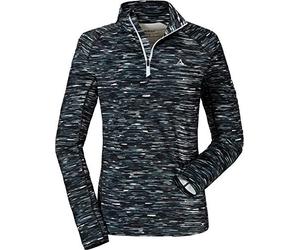 Schöffel Lech3 - Maglia a Maniche Lunghe da Donna, Donna, 12492, Stormy Weather, 46