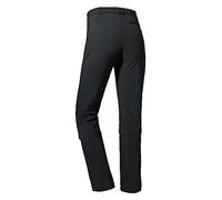 Schöffel Engadin1, Pantaloni da Donna Resistenti per Escursioni, Impermeabili con Taglio Sportivo, Nero, 22