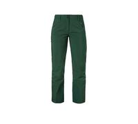 SCHÖFFEL Pantaloni softshell da turismo da donna Milagle verde scuro | 48