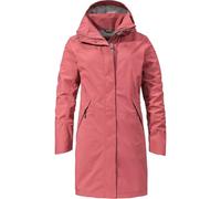 Schöffel Parka da donna Sardegna L, giacca impermeabile antivento e impermeabile da donna con pratiche tasche, giacca leggera da donna per primavera ed estate