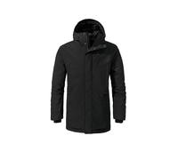 SCHÖFFEL Parka invernale da uomo Crivat 2L con cappuccio isolato nero | 56