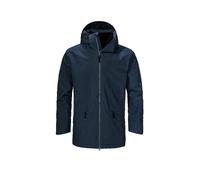 SCHÖFFEL Parka invernale da uomo Malkay con cappuccio blu | 50